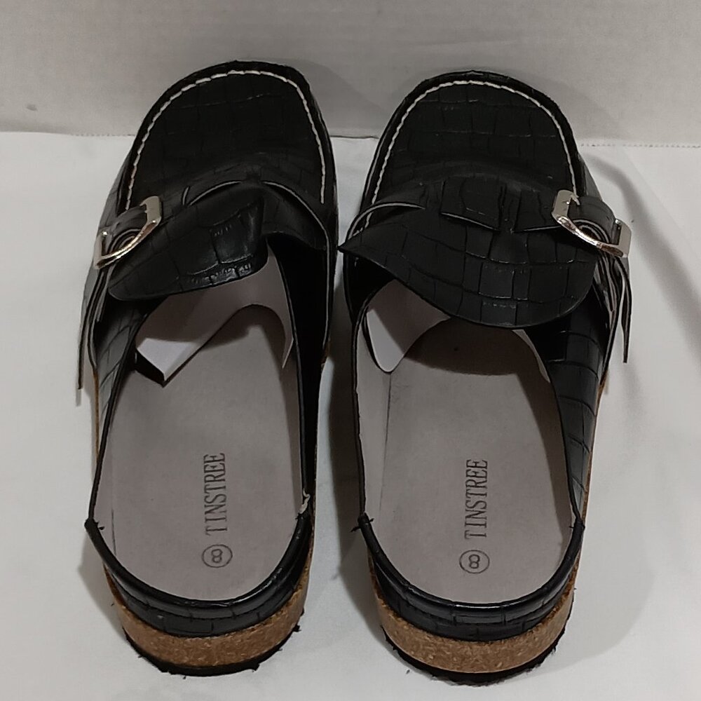 New Tinstree Mules with Buckle Size 8 Womens Shoes - Picture 3 of 6